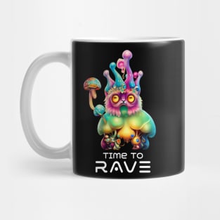 Techno T-Shirt - Techno Organism - Catsondrugs.com - Techno, rave, edm, festival, techno, trippy, music, 90s rave, psychedelic, party, trance, rave music, rave krispies, rave flyer T-Shirt Mug